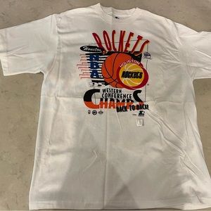 1995 New (Original) NBA Houston Rockets Western Conference Champs Tshirt